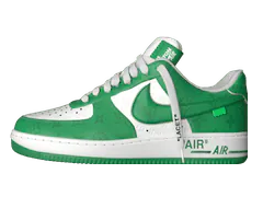 Louis Vuitton Louis Vuitton X Air Force 1 Low White Gym Green