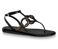 Louis Vuitton Vedette Flat Sandal