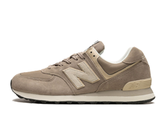 New Balance 574 Beige / White