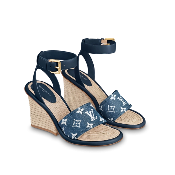 Louis Vuitton Maia Wedge Sandal