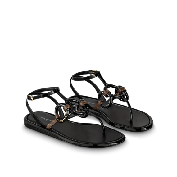 Louis Vuitton Vedette Flat Sandal