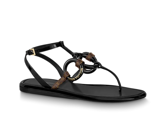 Louis Vuitton Vedette Flat Sandal