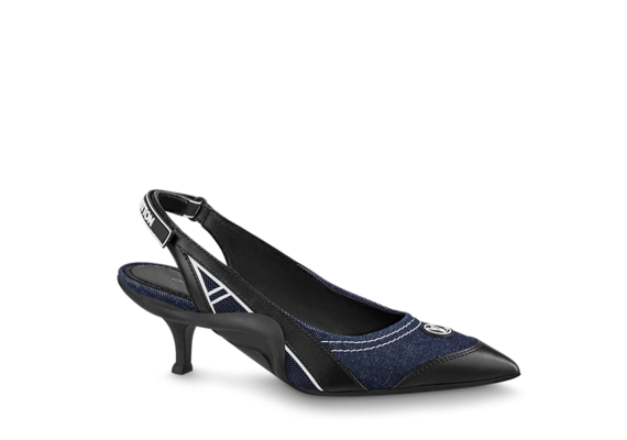 Louis Vuitton Archlight Slingback Pump Blue