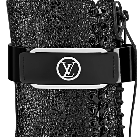 Louis Vuitton Moonlight Half Boot Black