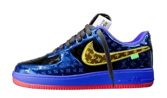 Louis Vuitton and Nike Air Force 1 Low by Virgil Abloh Multicoloured