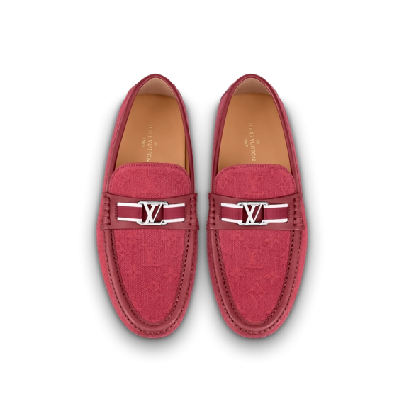 Louis Vuitton Hockenheim Mocassin Bordeaux Red