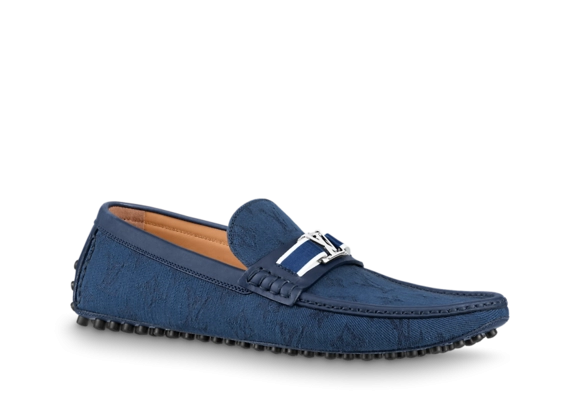 Louis Vuitton Hockenheim Mocassin Navy Blue