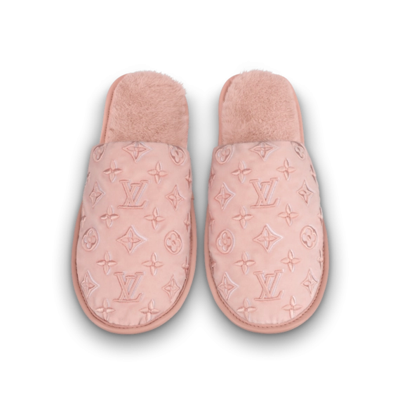 LV Suite Open Back Flat Loafer