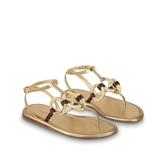 Louis Vuitton Vedette Flat Sandal