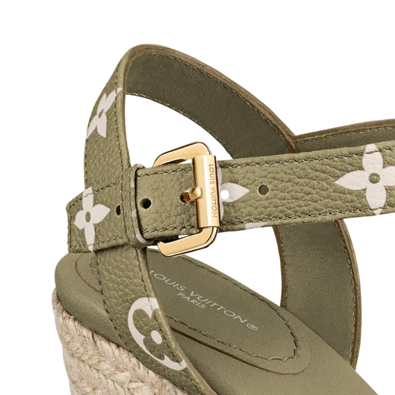 Louis Vuitton Starboard Wedge Sandal