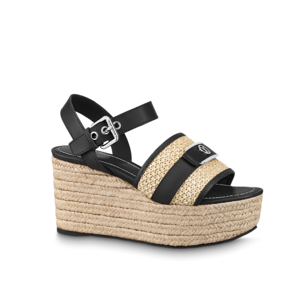 Louis Vuitton Starboard Wedge Sandal