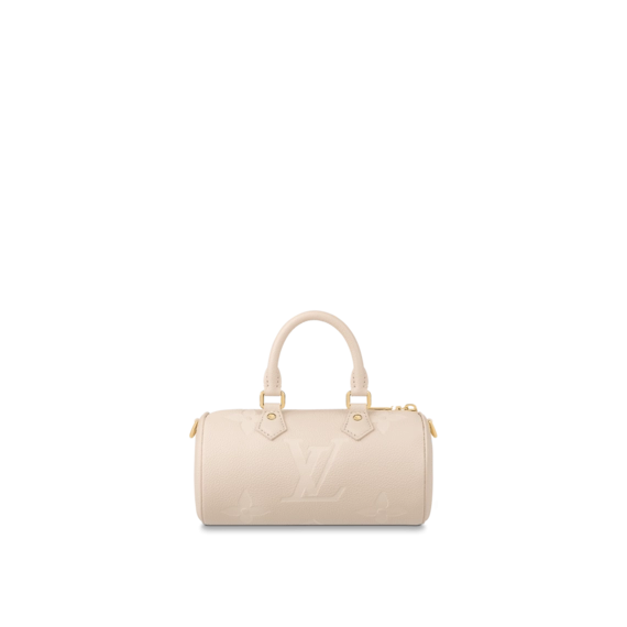 Louis Vuitton  Papillon BB Creme Beige