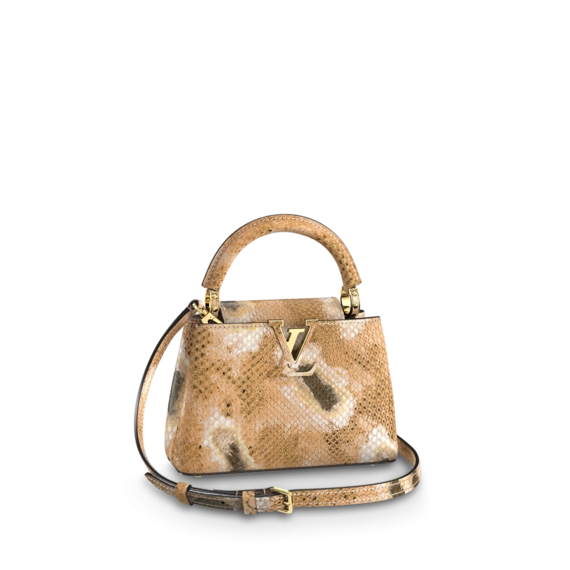 Louis Vuitton Capucines Mini Golden