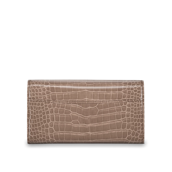 Louis Vuitton Capucines Wallet Taupe Brown