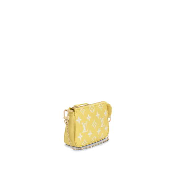 Louis Vuitton Mini Pochette Accessoires Lemon Curd Yellow