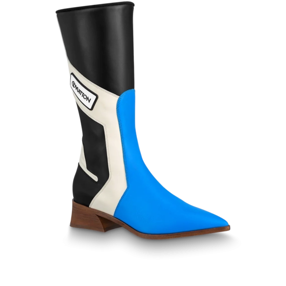 Louis Vuitton Flags High Boot Blue