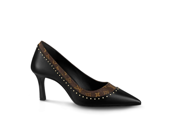 Louis Vuitton Signature Pump Black