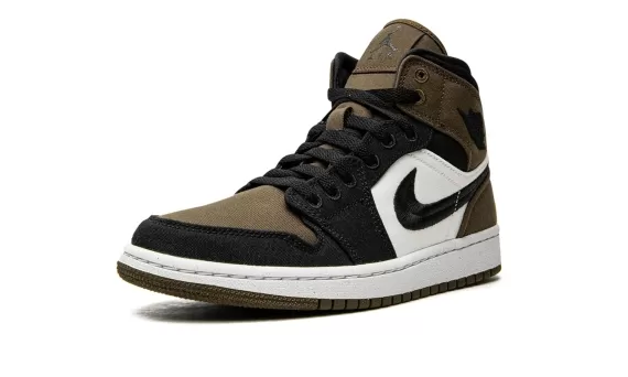 Air Jordan 1 Mid SE - Olive Toe