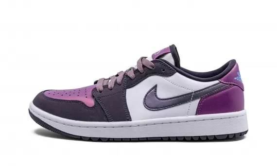 Air Jordan 1 Low Golf - Purple Smoke