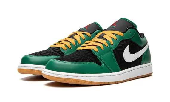 Air Jordan 1 Low SE Holiday Special - Malachite Green