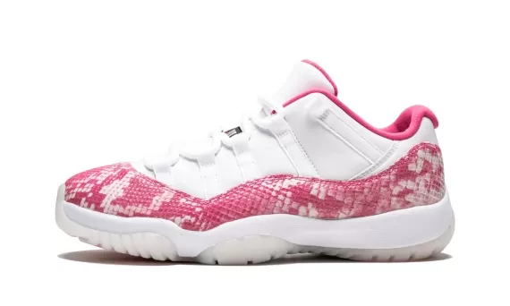 Air Jordan 11 Retro Low - Pink Snakeskin