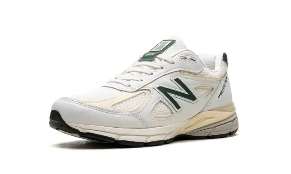 990V4 Made in the USA - White / Green