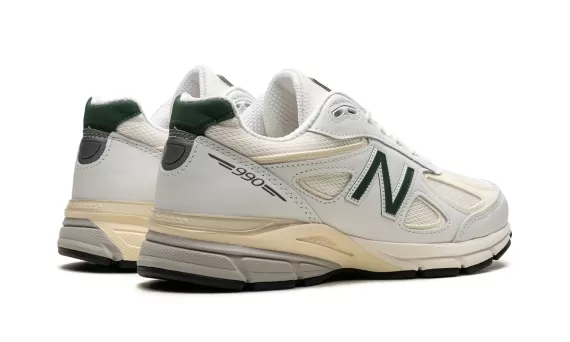 990V4 Made in the USA - White / Green