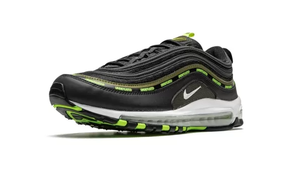 Undefeated x Nike Air Max 97 - Black/Volt